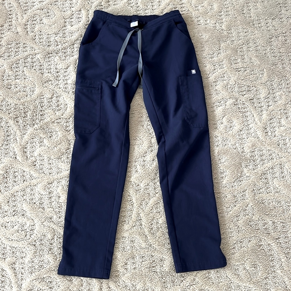 Figs Technical Collection Navy Blue Scrub Pants Size XXS/P PO#1494